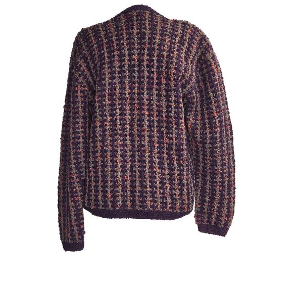 Peruvian connection Handmade Cardigan 100% Merino Wool - Medium - Picture 3 of 5